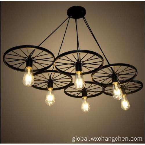 Light Creative Retro Art Coffee Shop Hot Pot Loft Lamp Bar Wedding Decoration Restaurant Chandeliers Hanging Pendant Lights Supplier